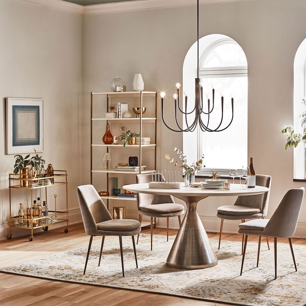 West elm dining room hot sale chandelier