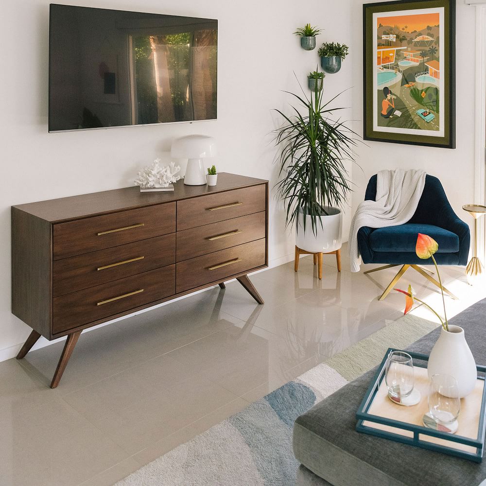 Wright 6 shop drawer dresser
