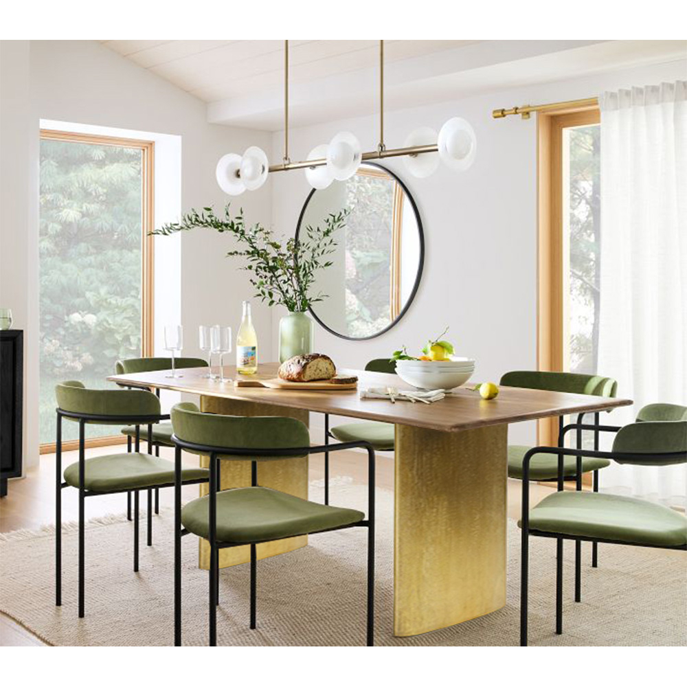 West elm frame dining table discount