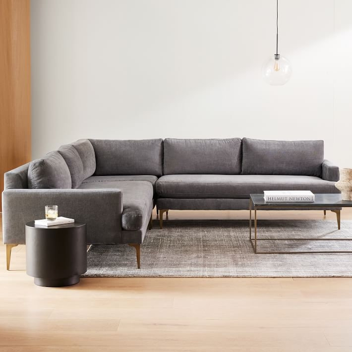 West elm clearance deep sectional
