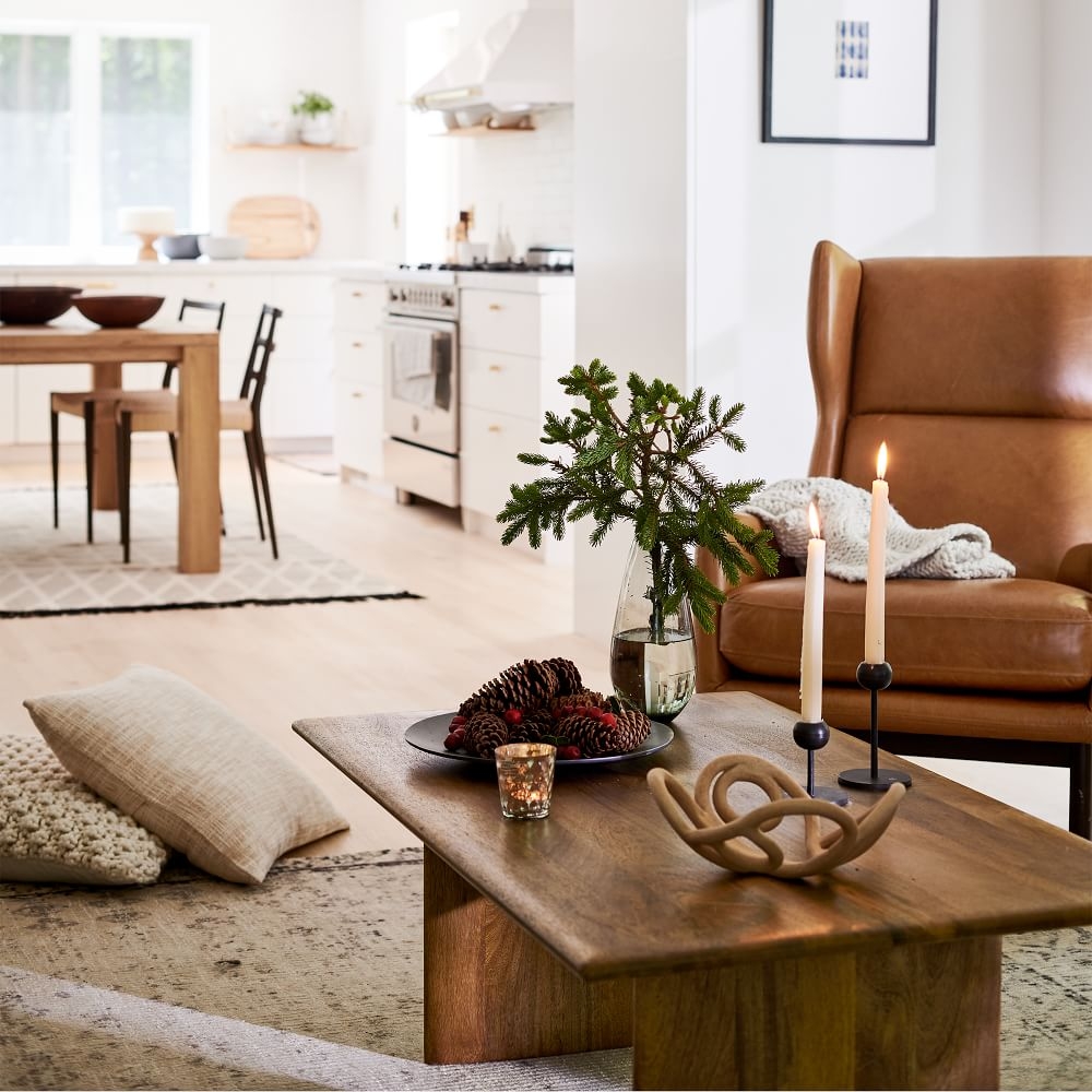 Buy online Anton Solid Wood Coffee Table Rectangle now West