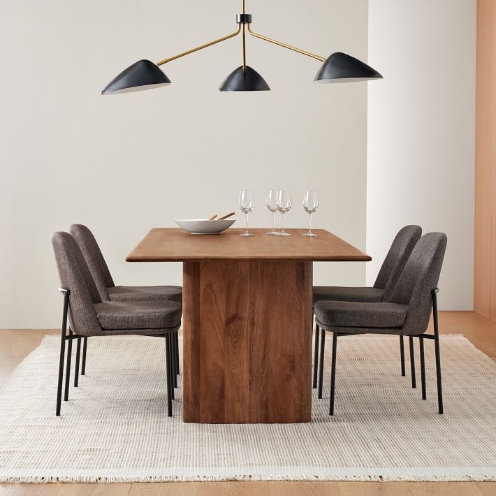 Buy online Anton Solid Wood Dining Table 183cm 218cm 305cm now