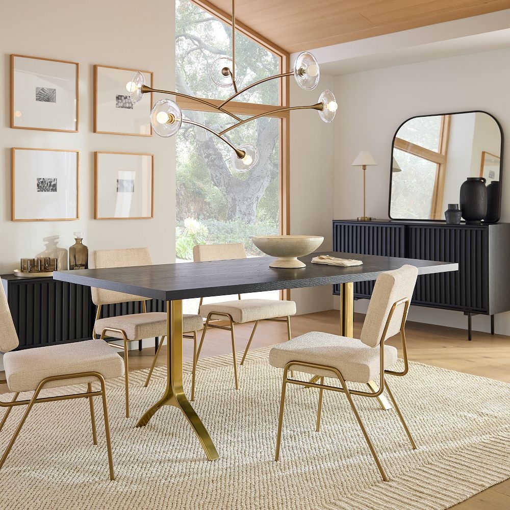 Wishbone outlet dining set