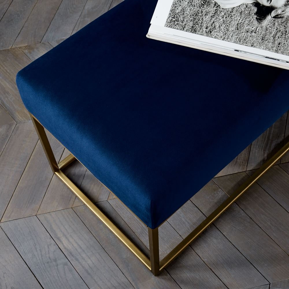 West elm outlet a frame bench