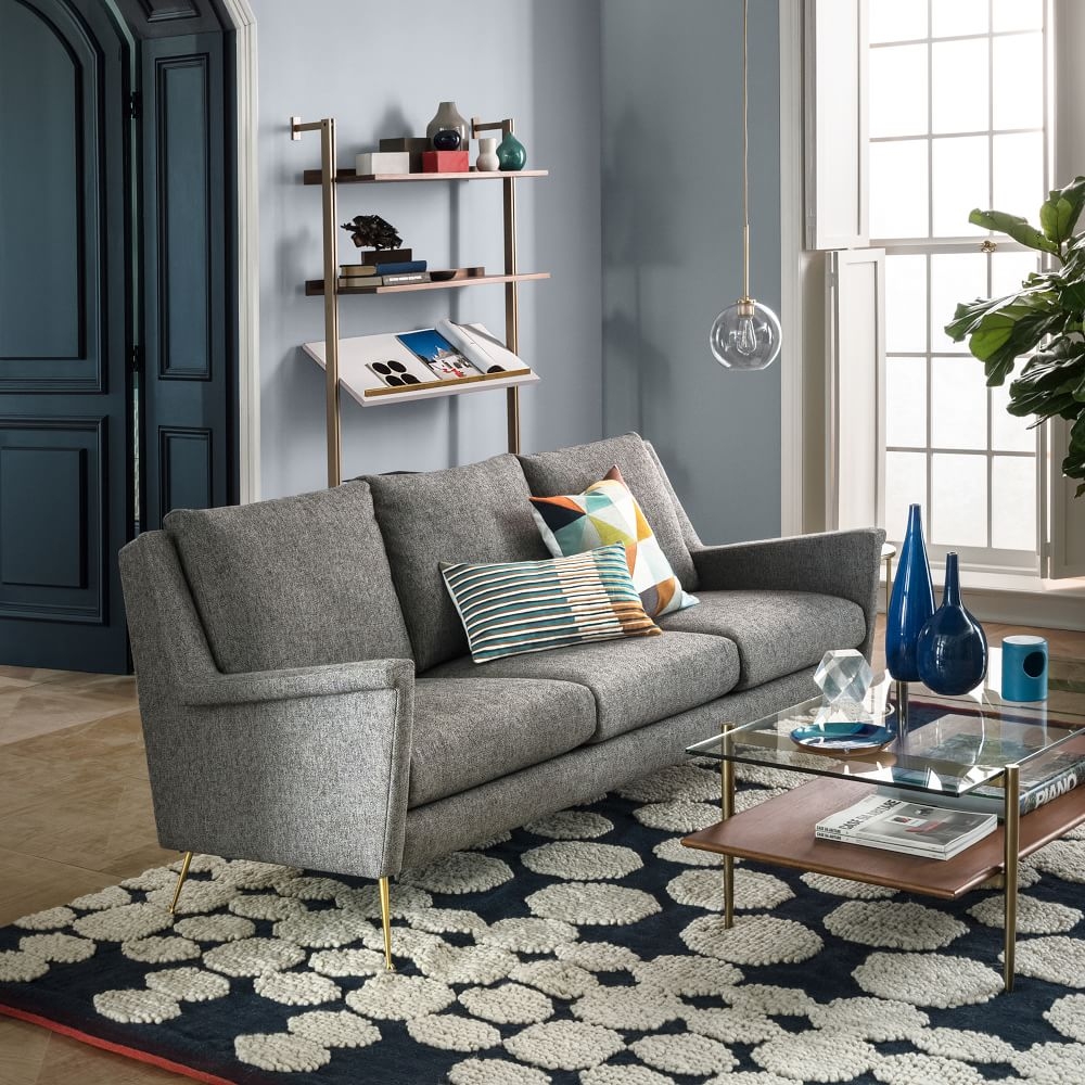 West elm carlo sofa hot sale