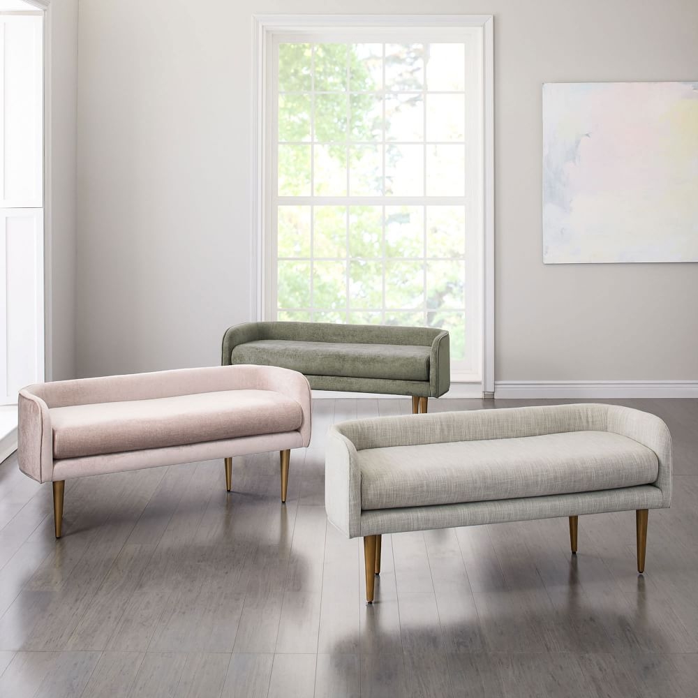 West elm best sale celine bench