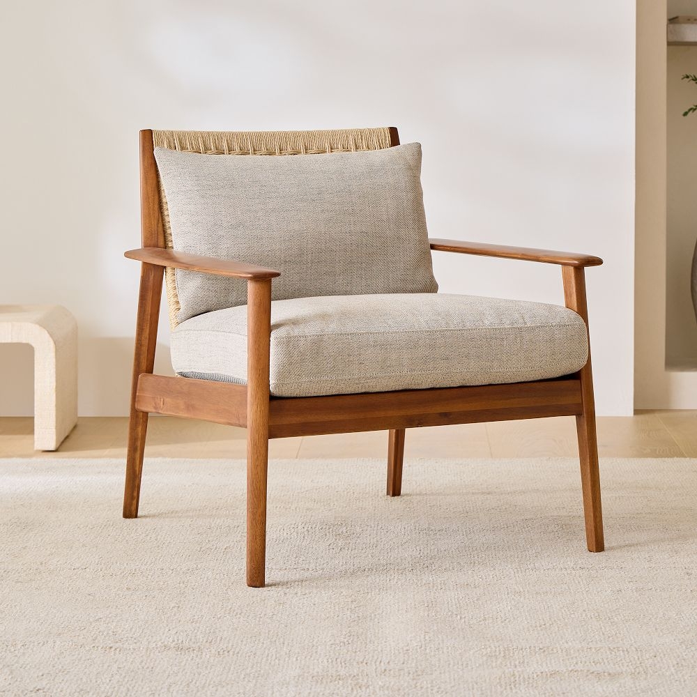 West elm mid century show wood chair sales