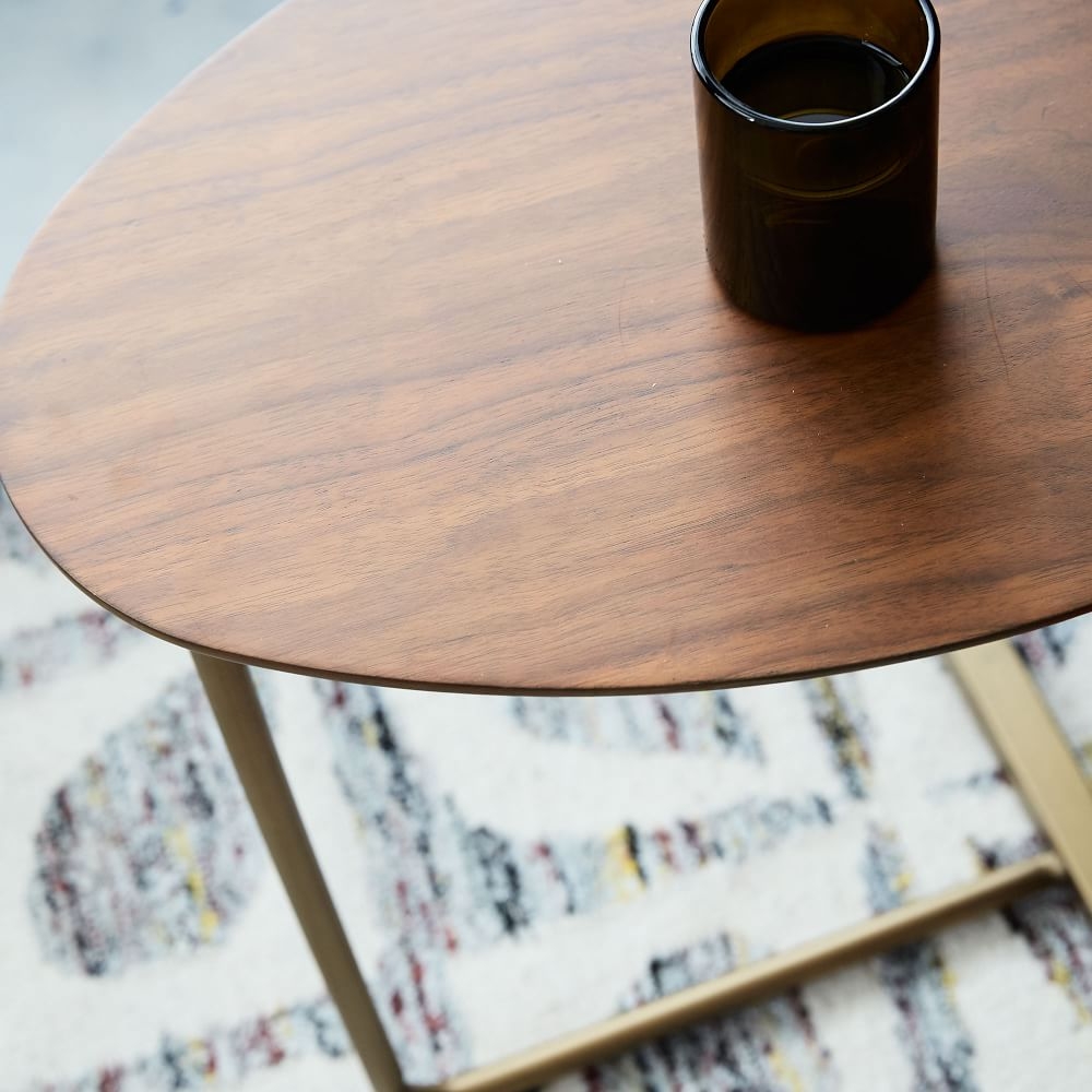 Charley end sale table with storage