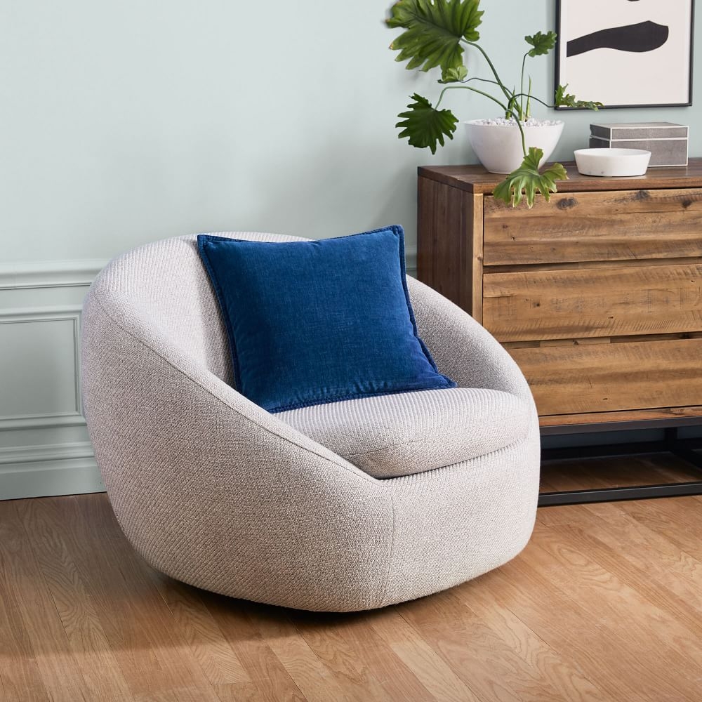 Buy online Cozy Swivel Chair now West Elm KSA KSA