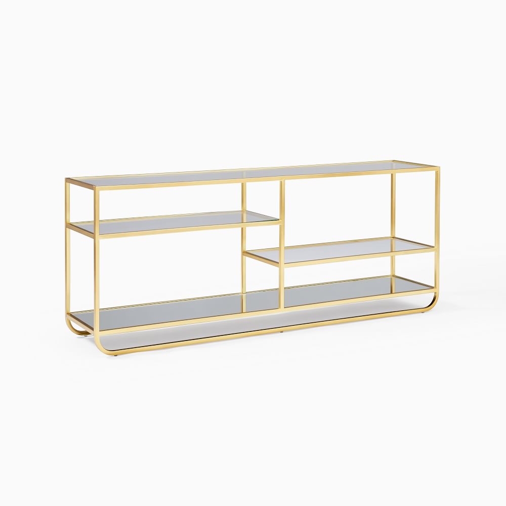 Low brass bookshelf hot sale