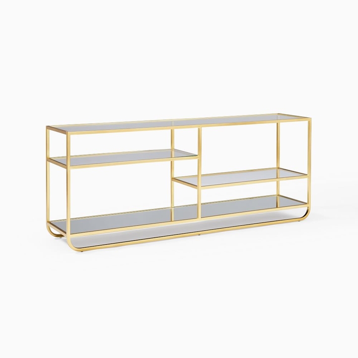 Low gold bookshelf new arrivals