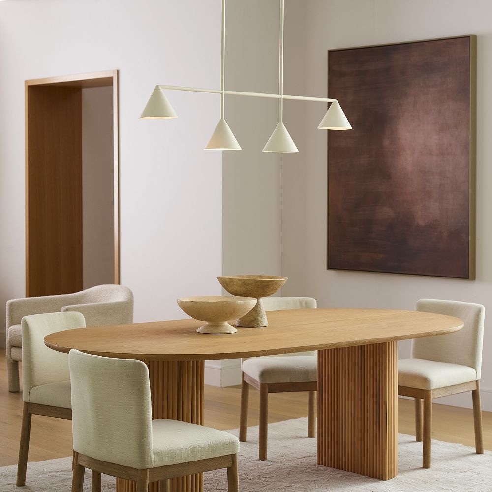 Classique oval store dining table