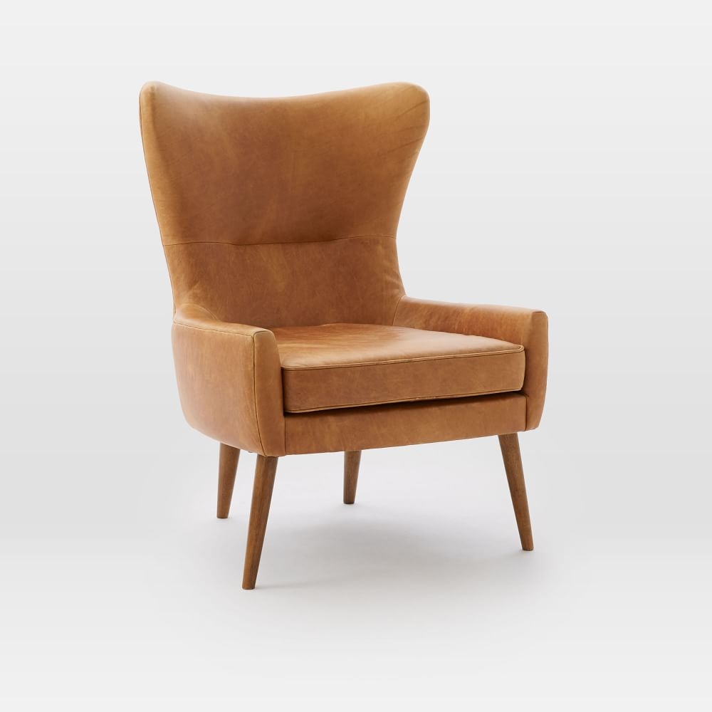 West elm erik wing chair hotsell