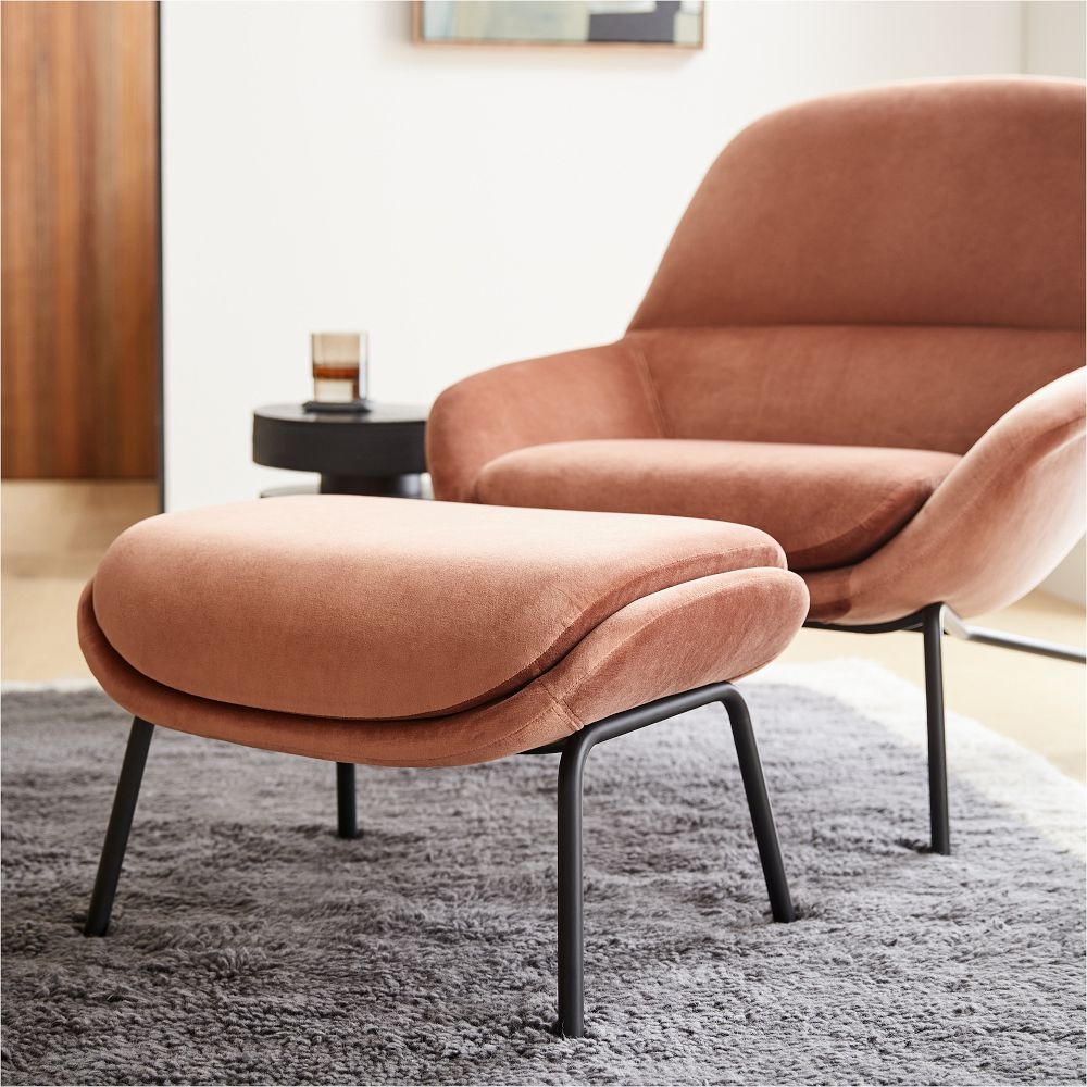 West shop elm ottoman