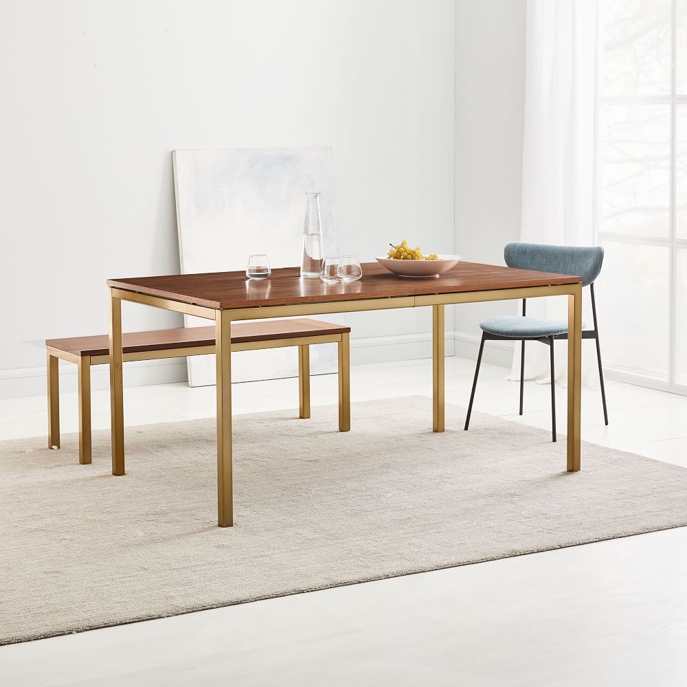 Frame dining table west clearance elm
