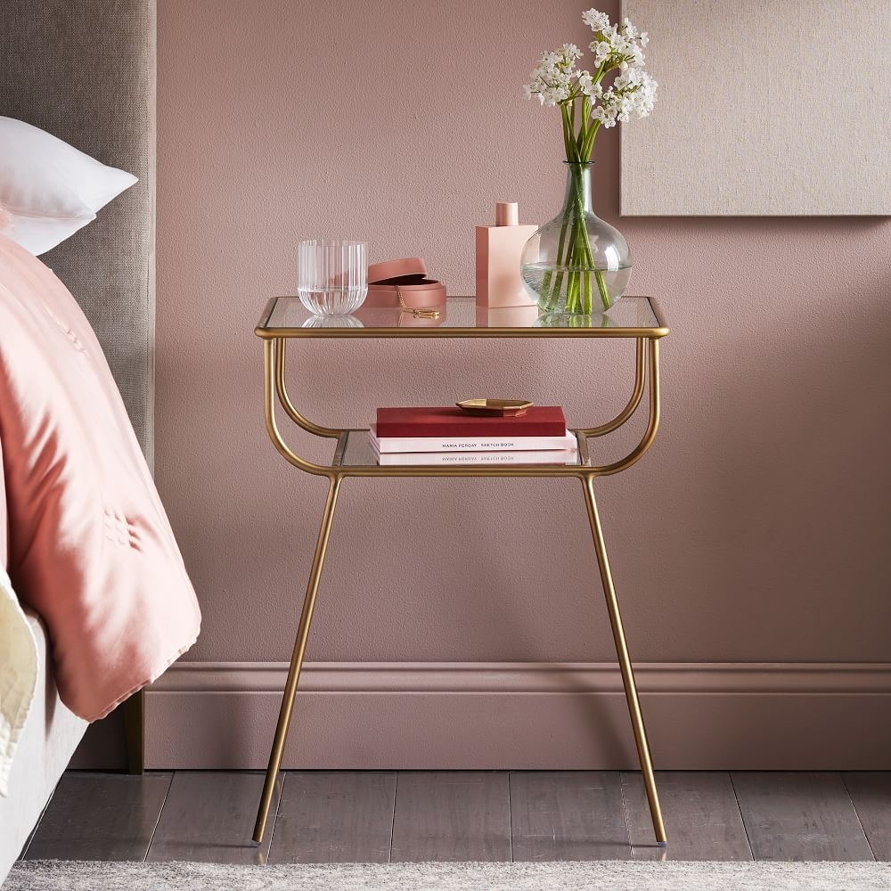Curved terrace sale nightstand west elm