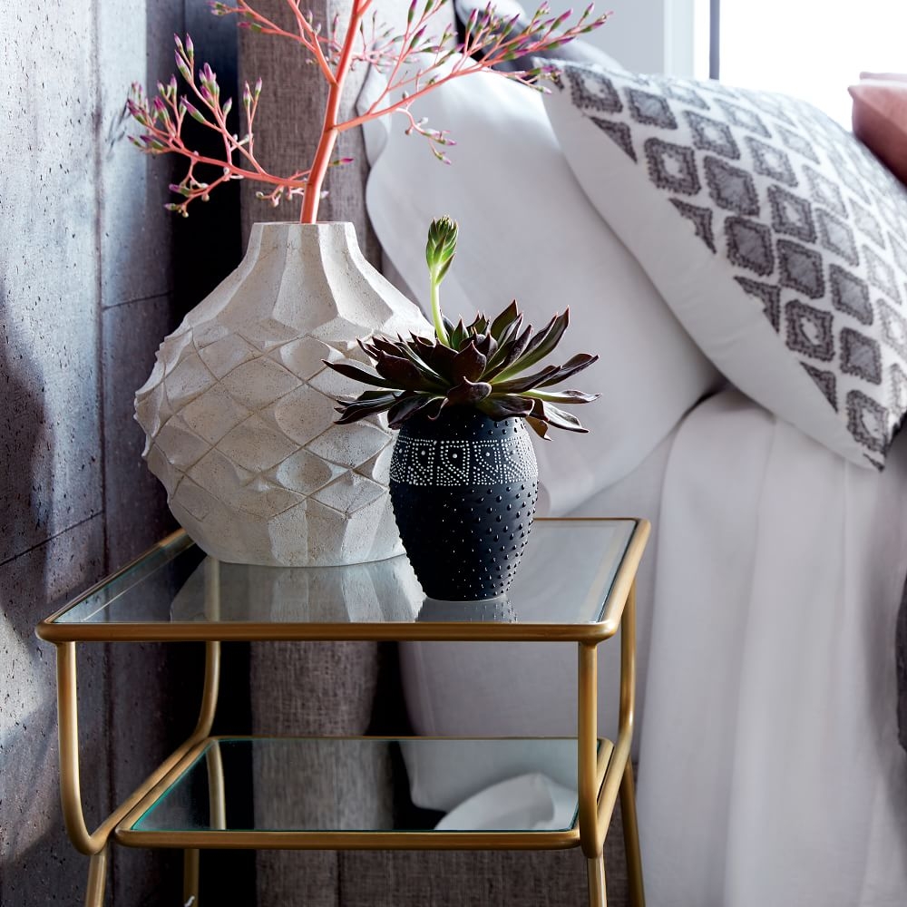 Buy online Curved Terrace Nightstand now West Elm KSA KSA