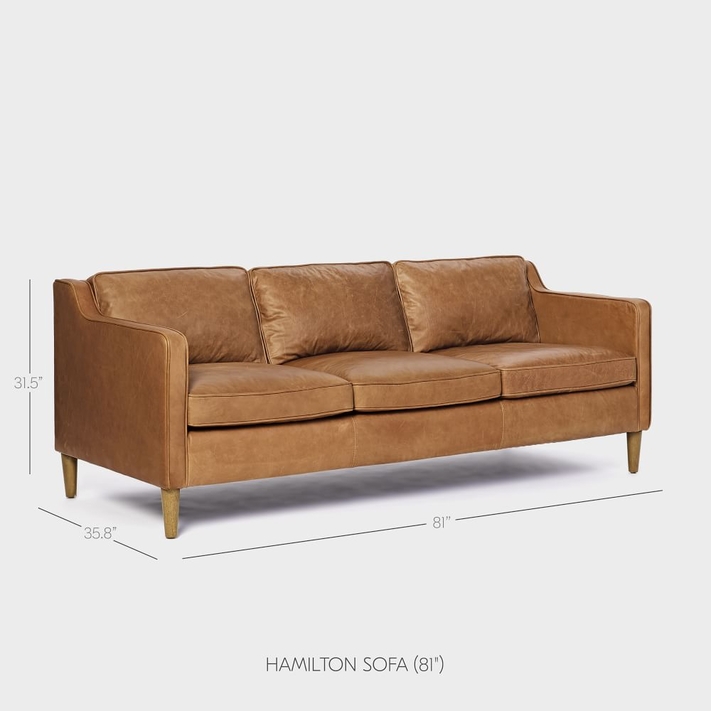 Online Hamilton Leather Sofa 81