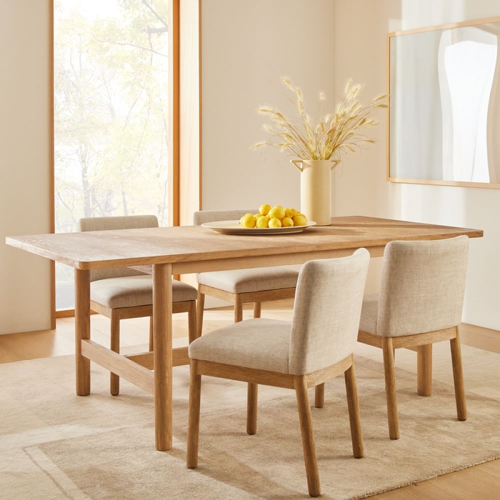 West elm top hera dining table