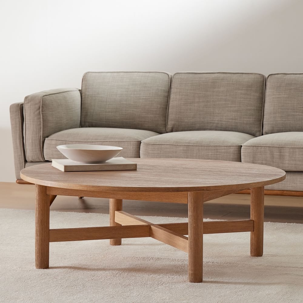 Buy online Hargrove Round Coffee Table 127cm now West Elm KSA KSA