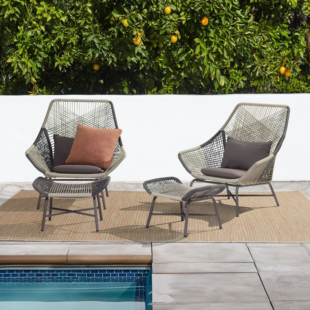 Buy online Huron Outdoor Large Lounge Chair Cushion now West
