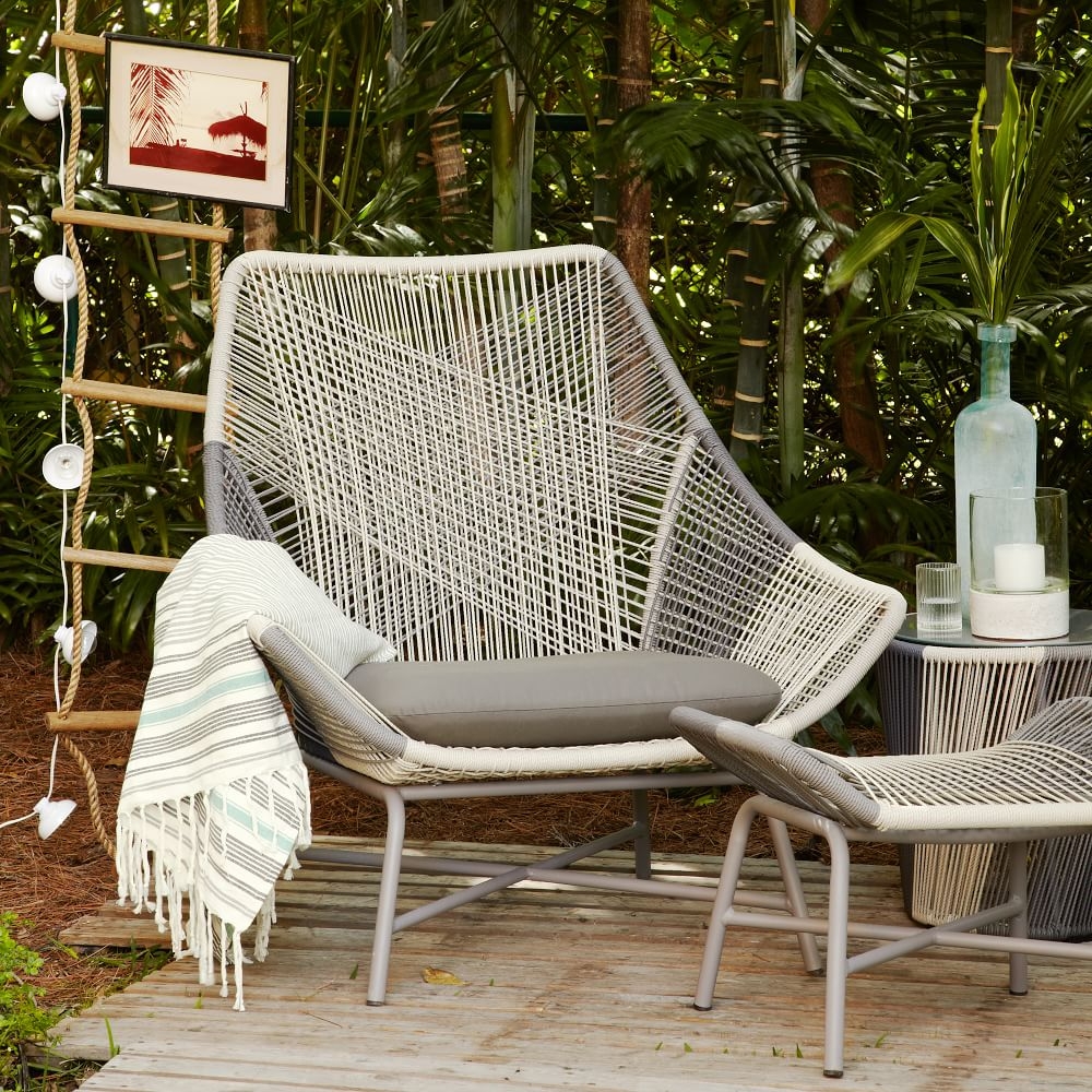 Buy online Huron Outdoor Large Lounge Chair Cushion now West