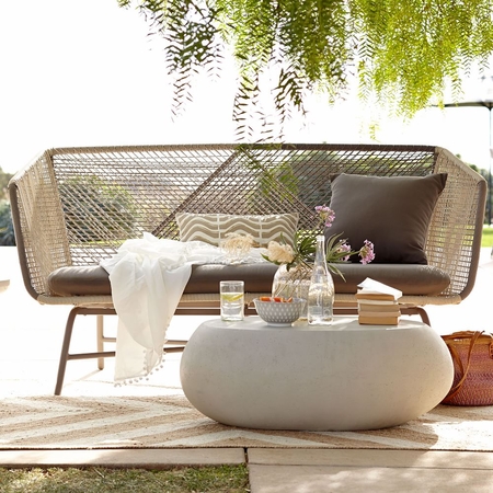 West elm outdoor seating hot sale