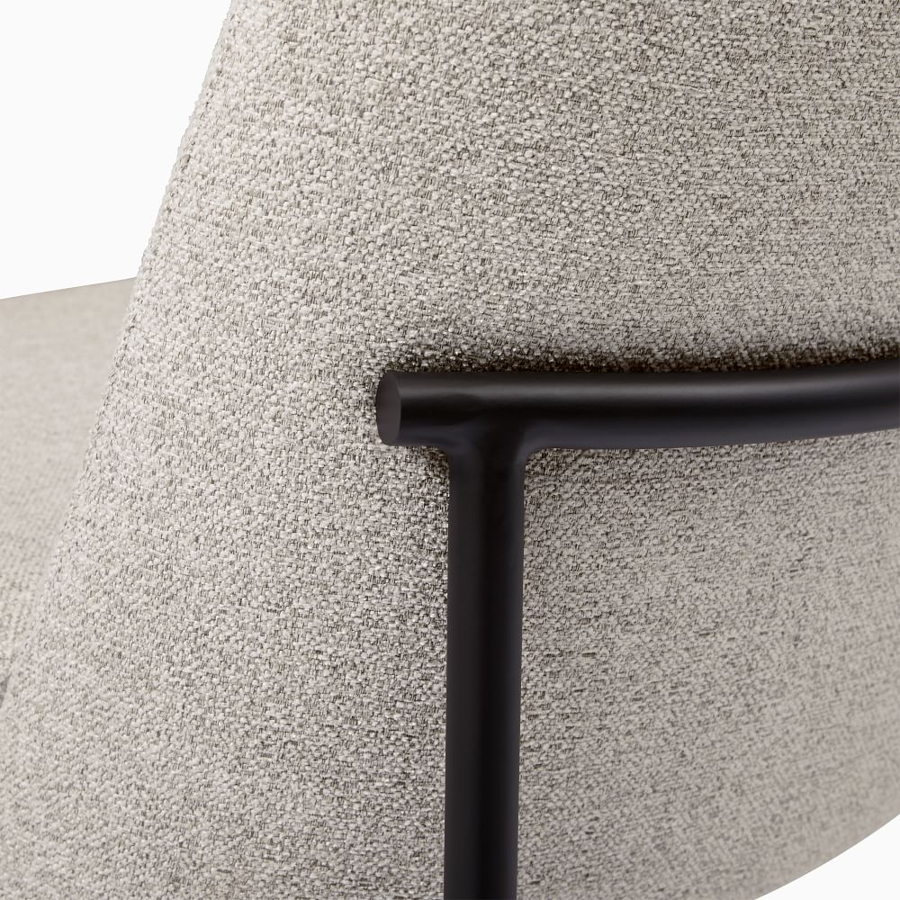 West elm sales metal frame chair
