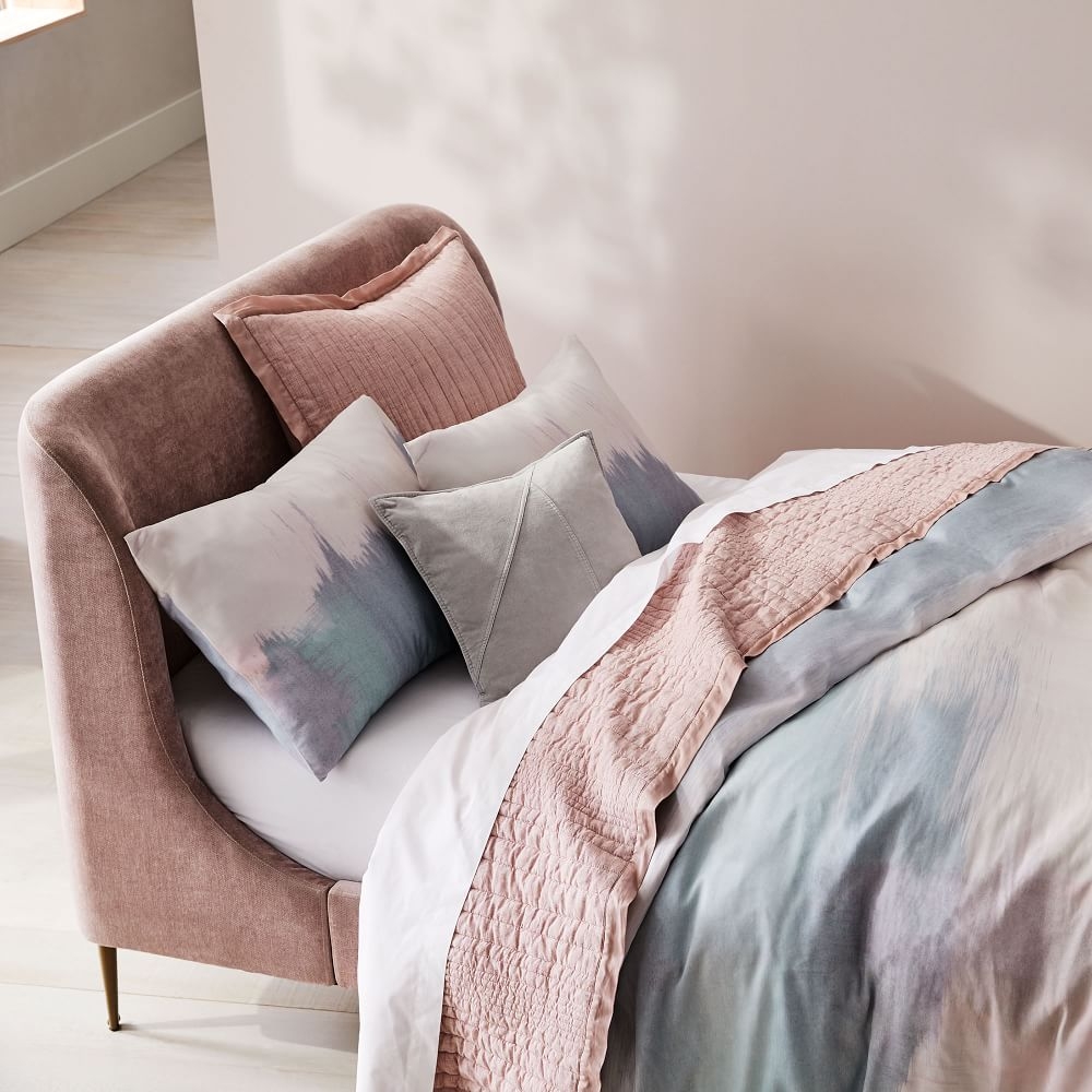 Buy online Lana Upholstered Bed now West Elm KSA KSA