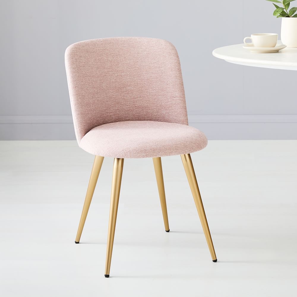 West elm blush on sale chair