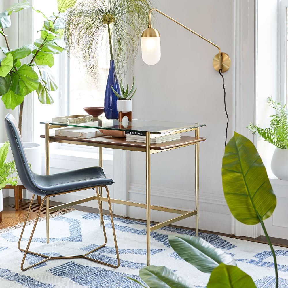 West elm shop desk mini