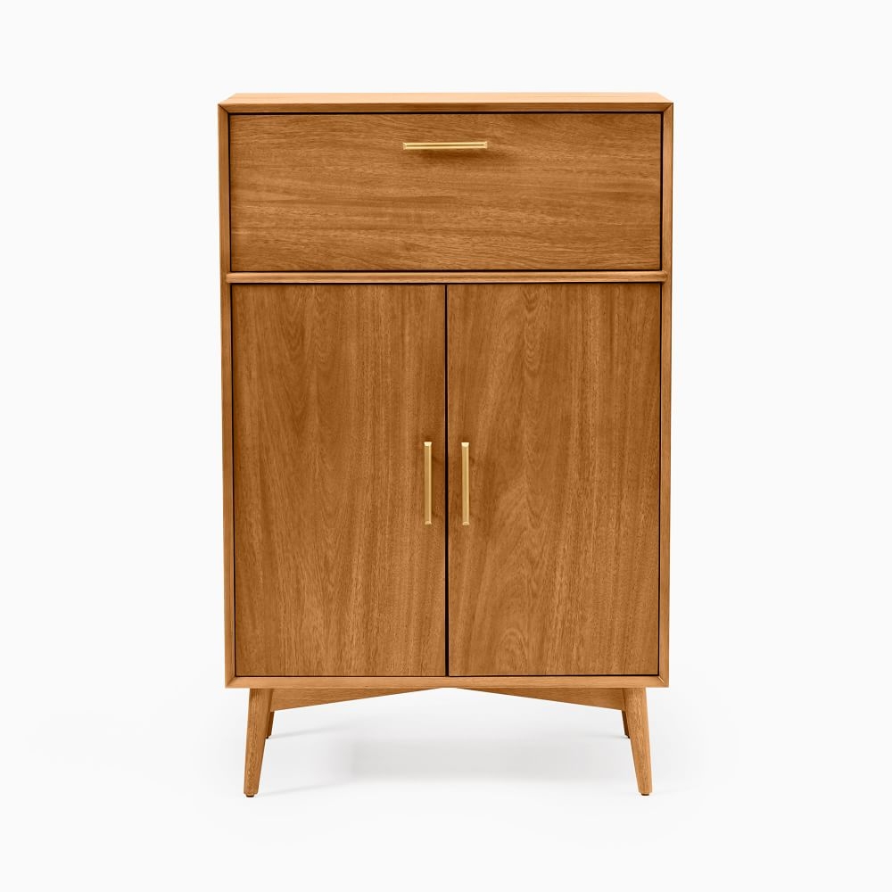 Buy online Mid Century Bar Cabinet Acorn now West Elm KSA KSA