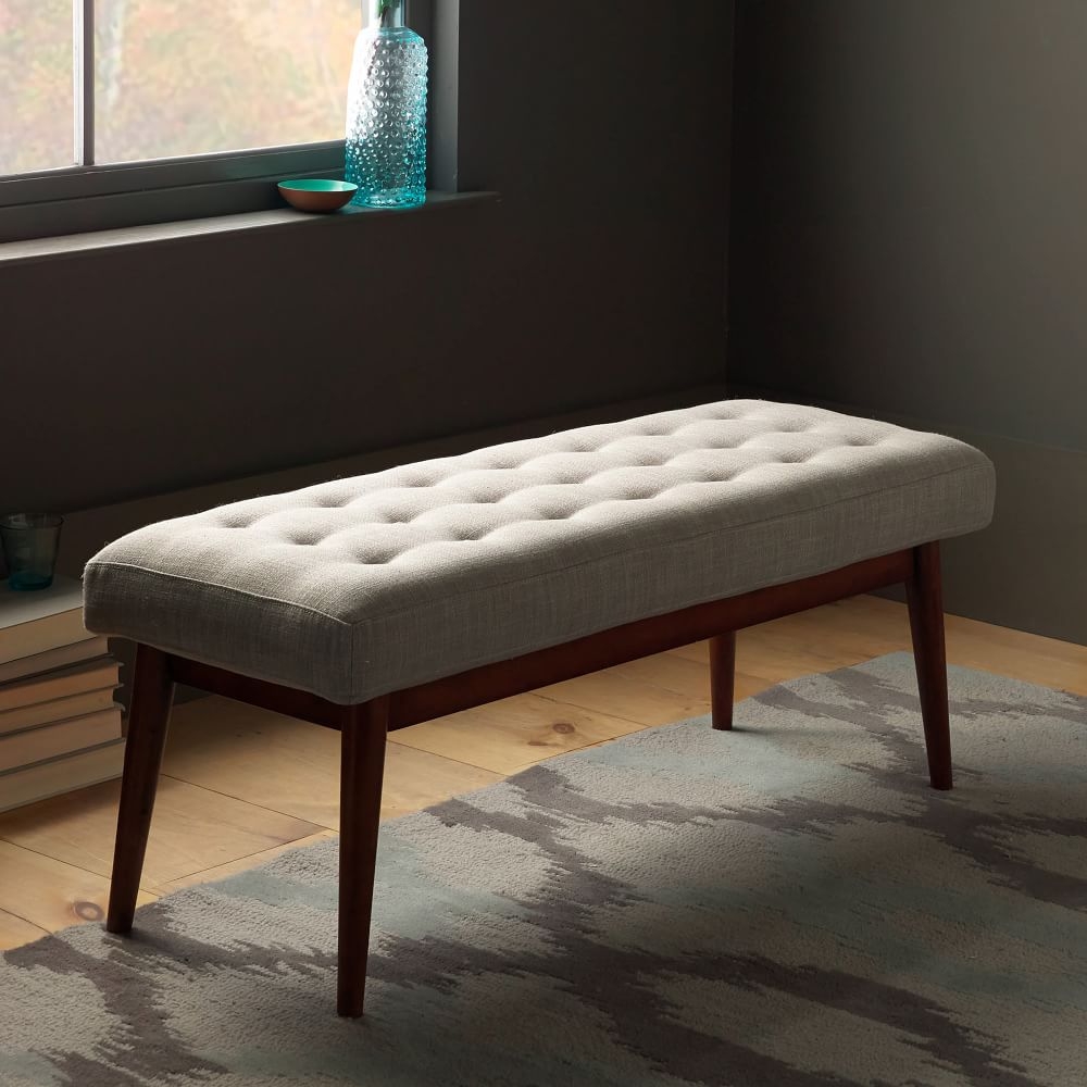 Belham living anson mid century modern entryway bench deals