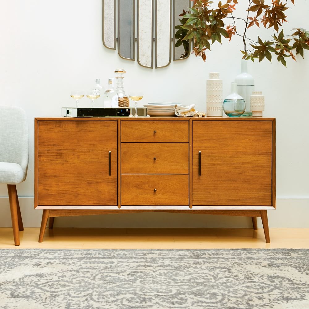 Buy online Mid Century Buffet Acorn now West Elm KSA KSA
