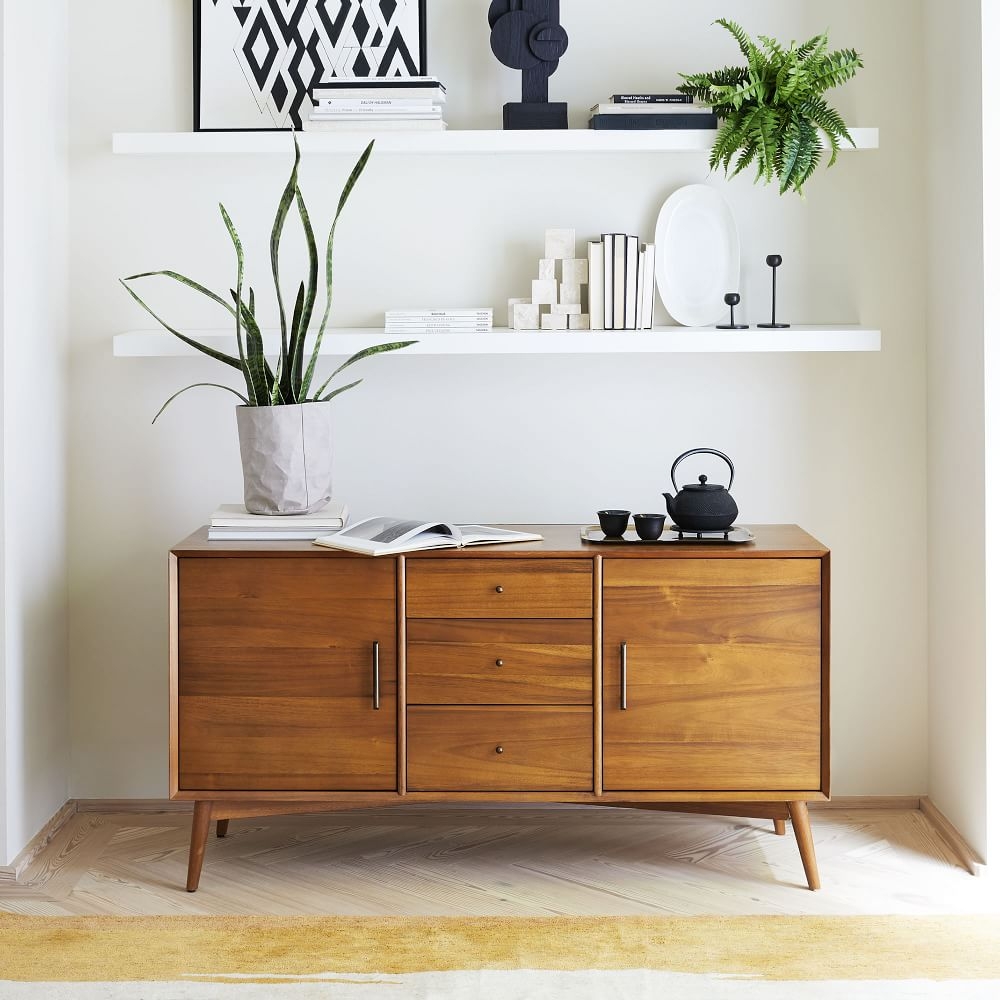 West elm mid century buffet deals
