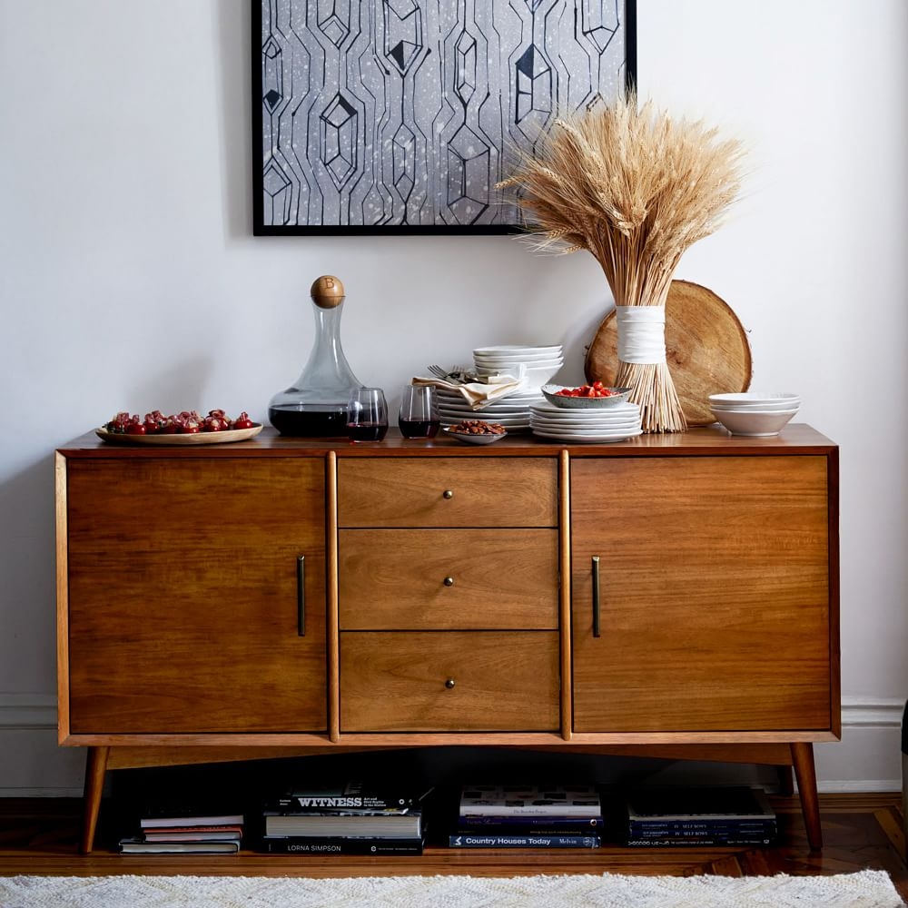 Buy online Mid Century Buffet Acorn now West Elm KSA KSA