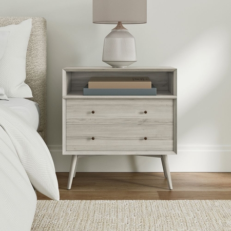 Buy online Mid Century Grand Nightstand Acorn now West Elm KSA KSA