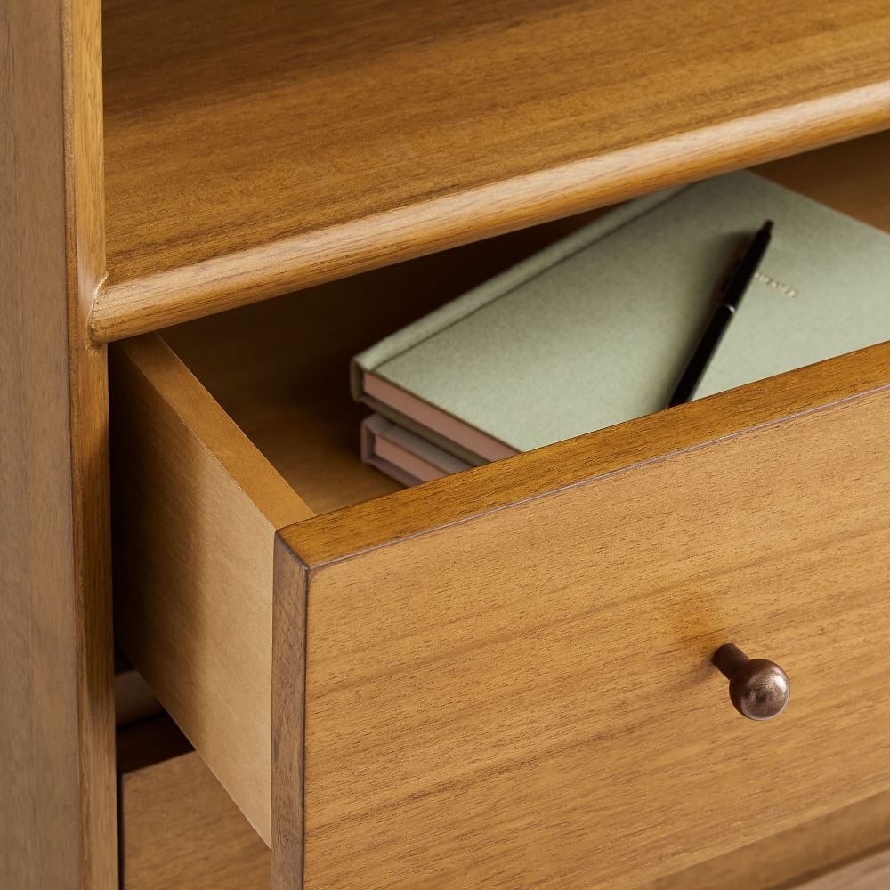 Mid century grand nightstand discount