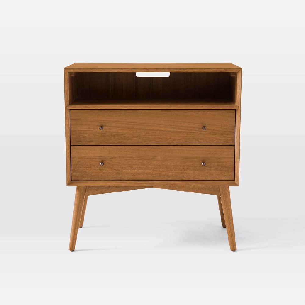 Buy online Mid Century Grand Nightstand Acorn now West Elm KSA KSA
