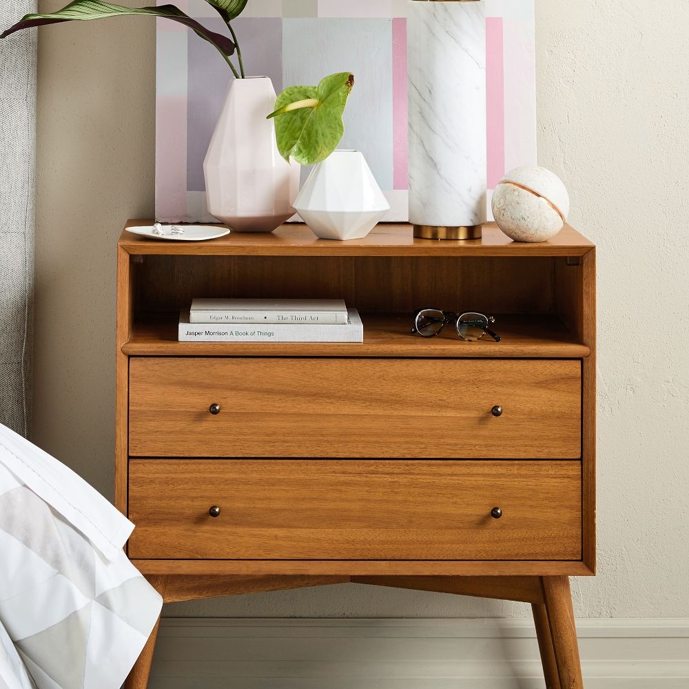 Mid century grand on sale nightstand