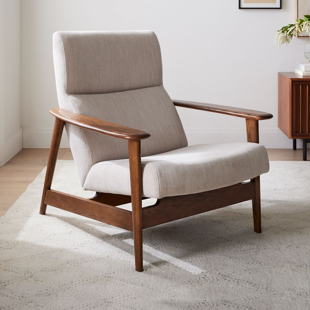 West elm outlet mid century armchair