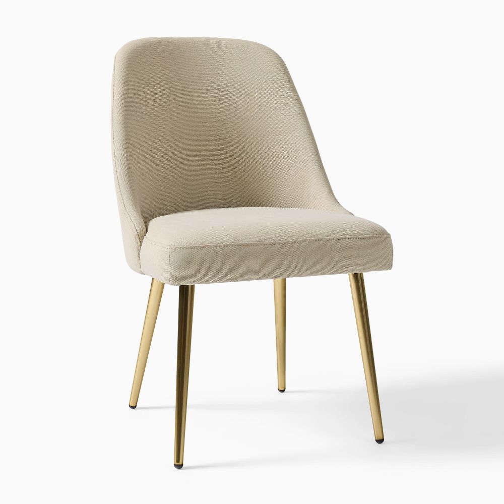 Pewter metal top dining chairs