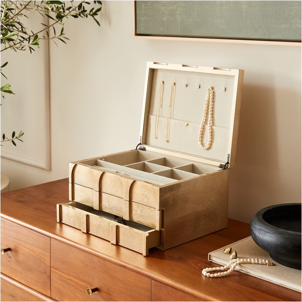 Buy online Modern Shaped Jewelry Boxes now West Elm KSA KSA