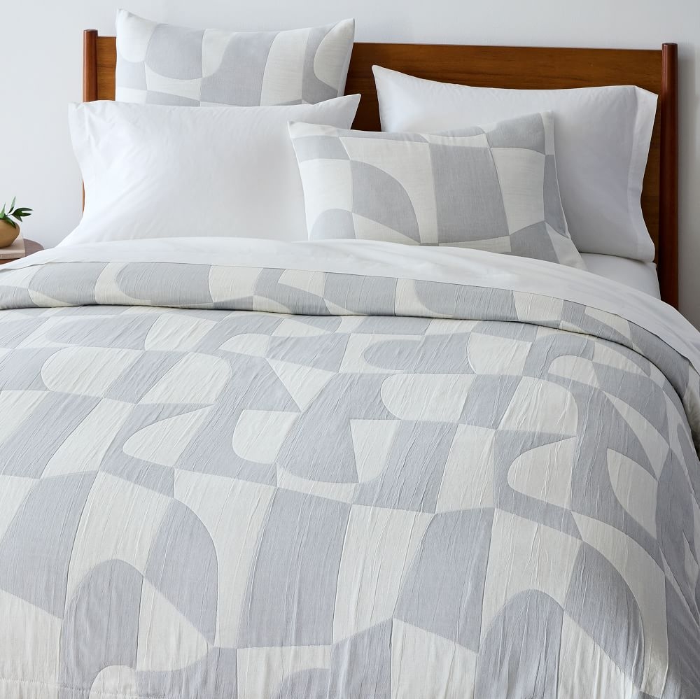 Modern euro sham top