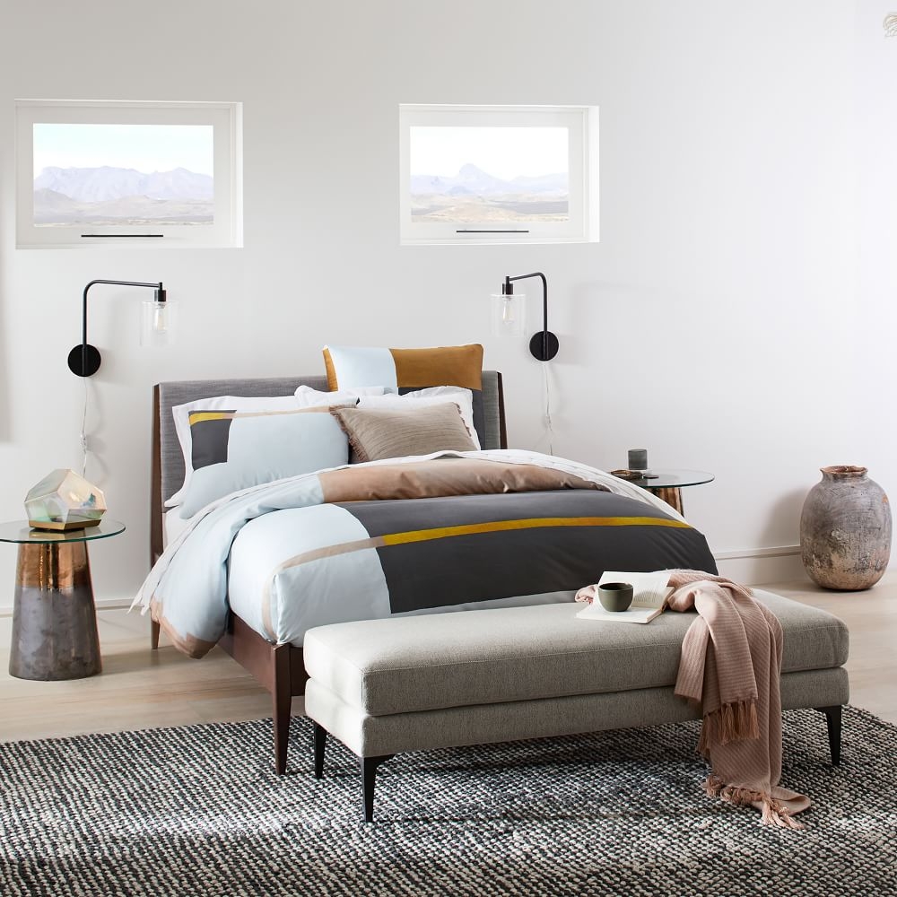 West elm deals single bed