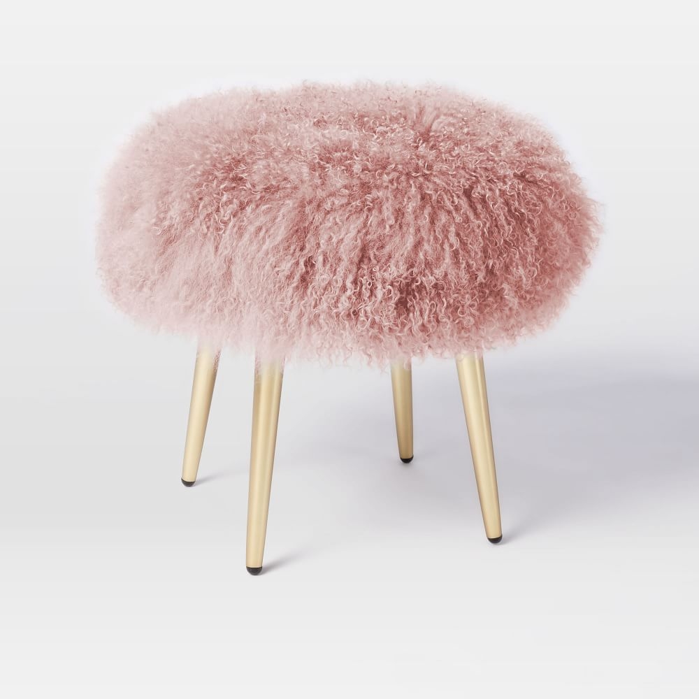 Mongolian lamb hotsell chair