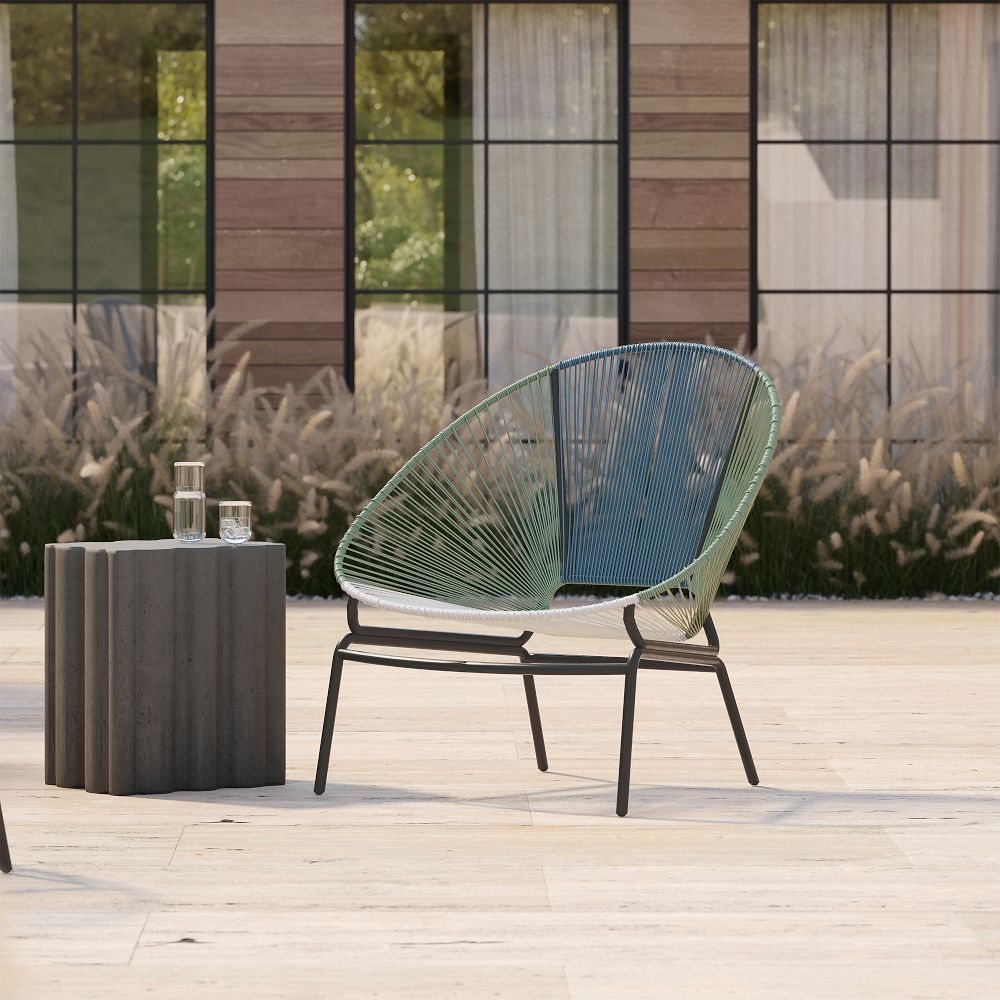 Set of 2 discount outdoor lounge chairs