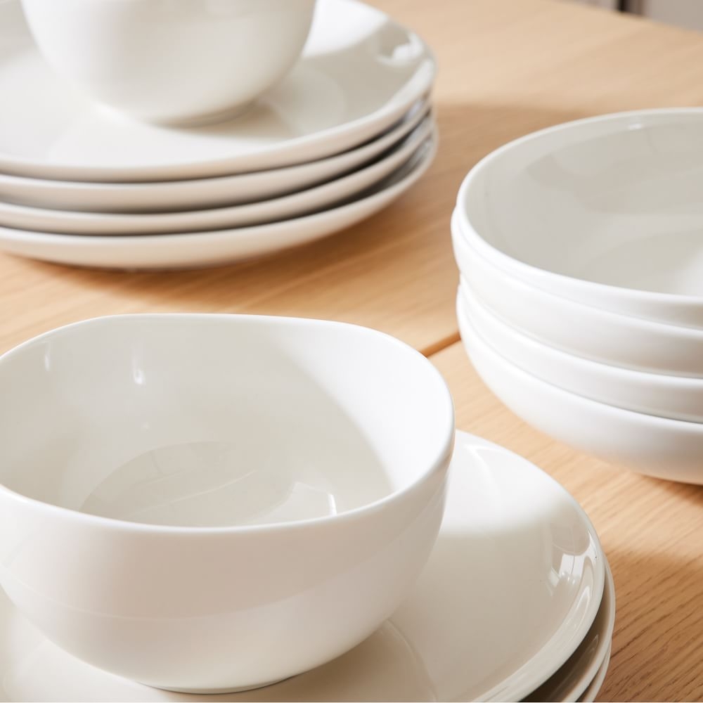 Ivory stoneware dinnerware cheap