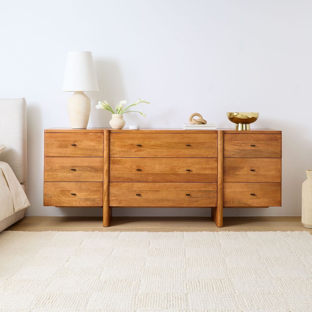 9 drawer outlet dresser modern