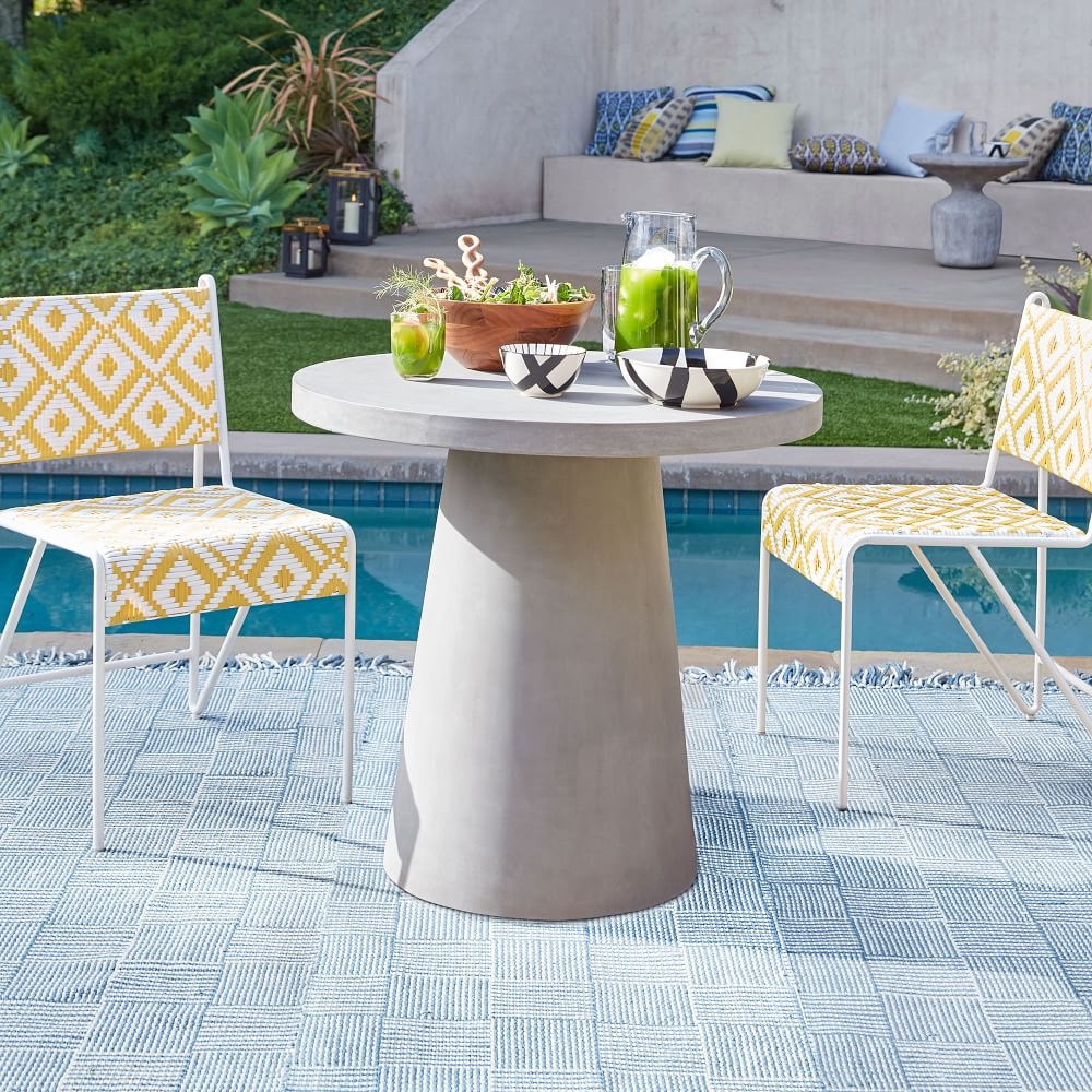 West elm discount bistro table outdoor